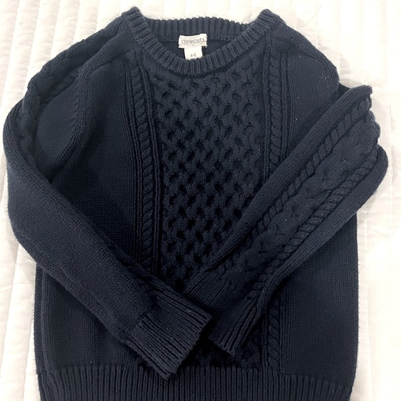 J. Crew Factory Boys Cable knit crew cut sweater - Picture 1 of 1